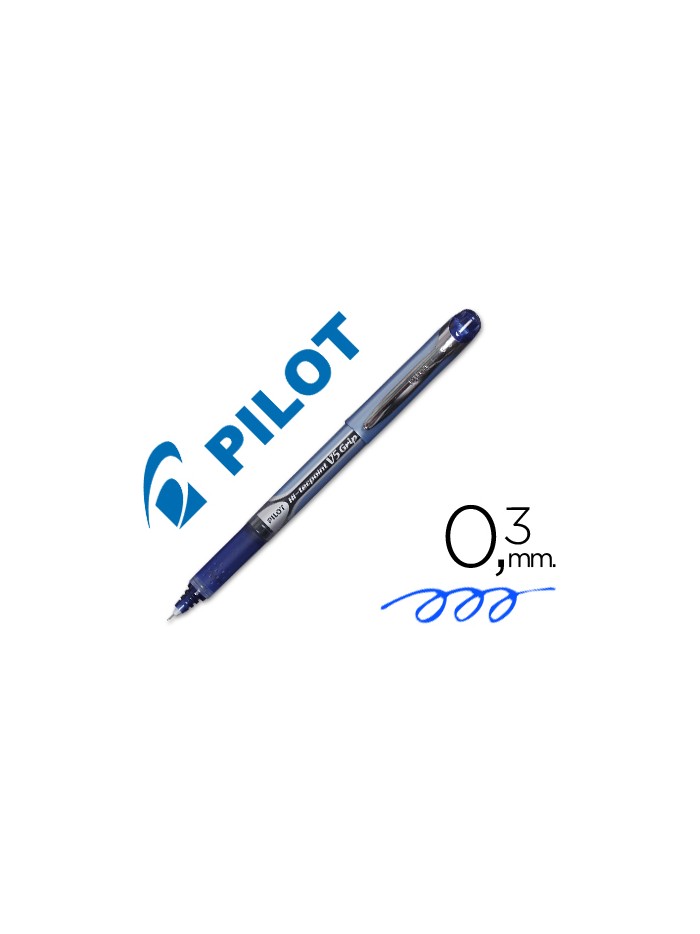 Rotulador pilot punta aguja v-5 grip azul 0.5 mm Rotulador pilot punta aguja v-5 grip azul 0.5 mm