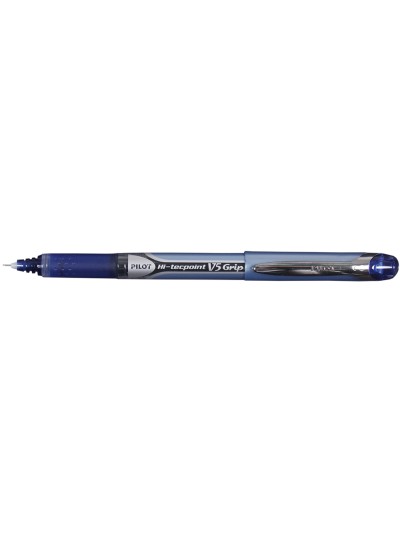 Rotulador pilot punta aguja v-5 grip azul 0.5 mm