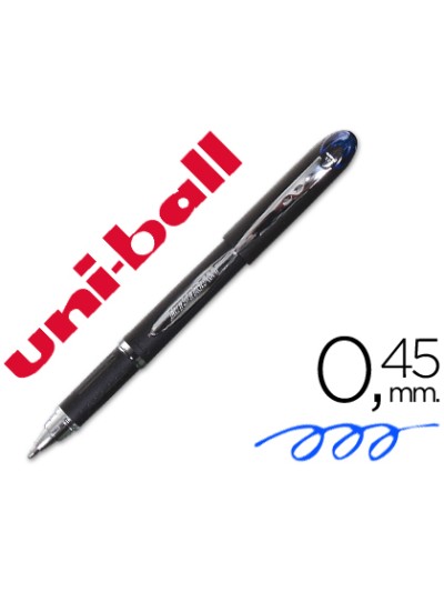 Rotulador uni-ball roller sx-210 tinta hibrida azul