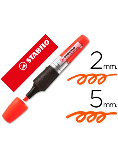 Rotulador stabilo boss luminator naranja tinta liquida