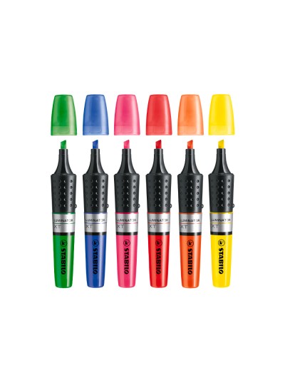 Rotulador stabilo boss luminator verde tinta liquida