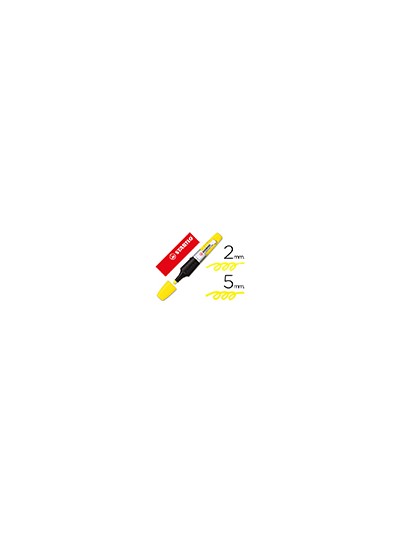 Rotulador stabilo boss luminator amarillo tinta luquida
