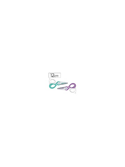 Tijera escolar maped kidi-cut 12 cm especial para infantil corta solo papel