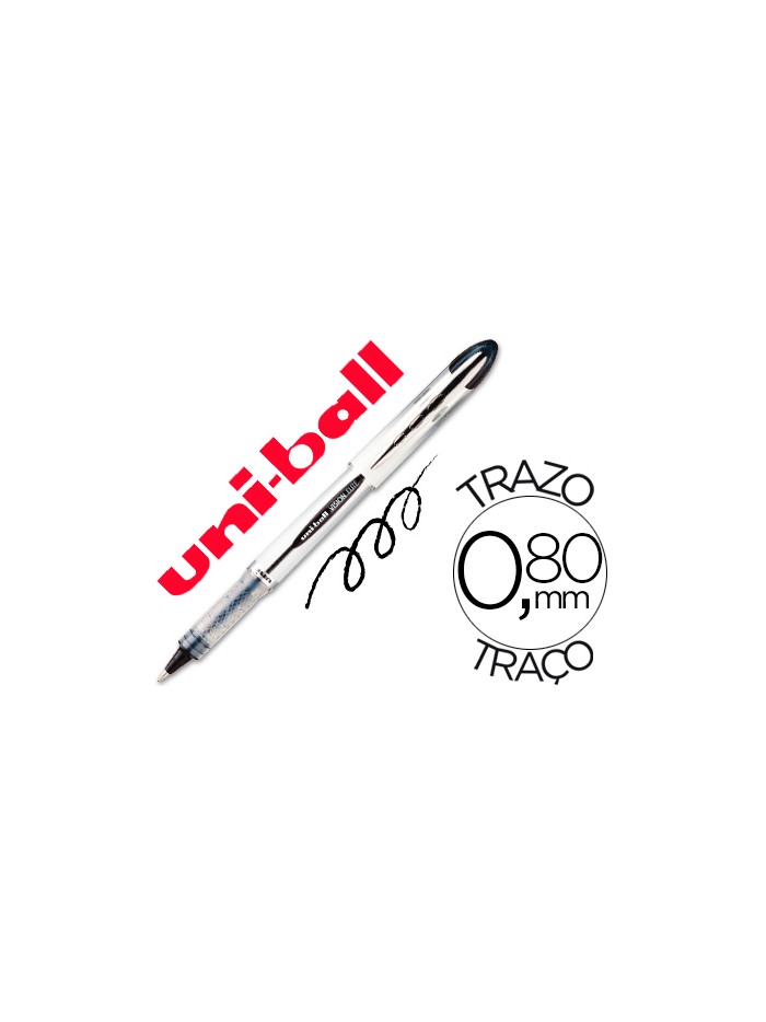 Rotulador uni-ball roller ub-200 vision negro 0,8 mm -unidad Rotulador uni-ball roller ub-200 vision negro 0,8 mm -unidad