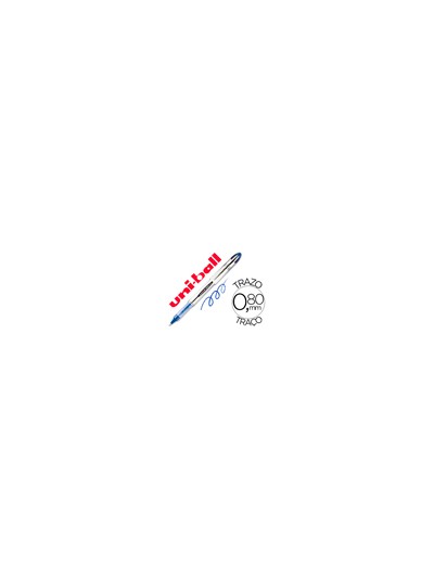 Rotulador uni-ball roller ub-200 vision azul 0,8 mm -unidad