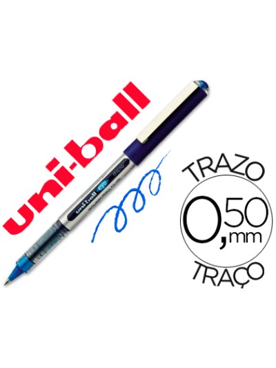Rotulador uni-ball roller ub-150 micro eye azul 0,5 mm unidad