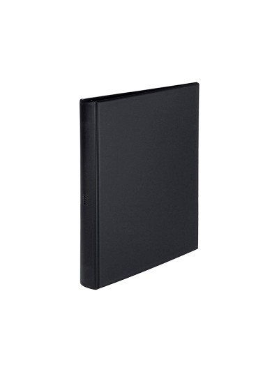 Carpeta multifin alfa 3005-g 16 anillas 40 mm plastico folio negro