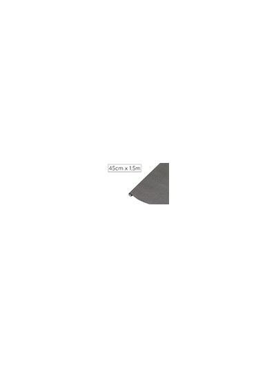 Rollo adhesivo d-c-fix antracita metal brillo ancho 45 cm largo 1,5 mt