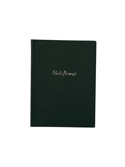Portafirmas saro 320 pvc gofrado 20 departamentos color negro