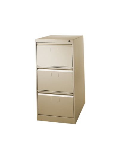 Fichero cajones de suelo metalico de 3 cajones 101 alto,65 prof. 47,5 ancho color beige n.34