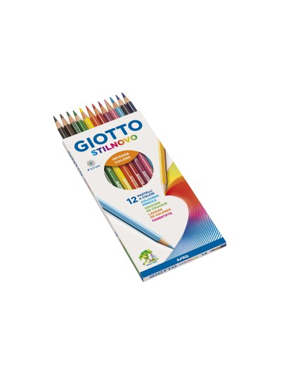 Lapices de colores giotto stilnovo 12 colores unidad