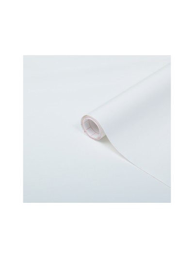 Rollo adhesivo d-c-fix blanco mate ancho 45 cm largo 15 mt