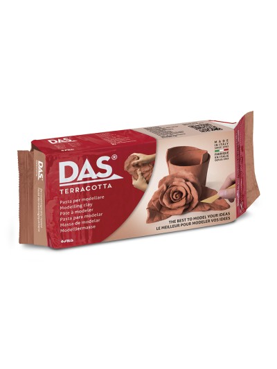 Pasta das terracota para modelar seca sin coccion 500 gr