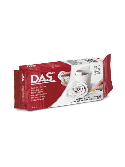 Pasta das blanca para modelar seca sin coccion 500 gr