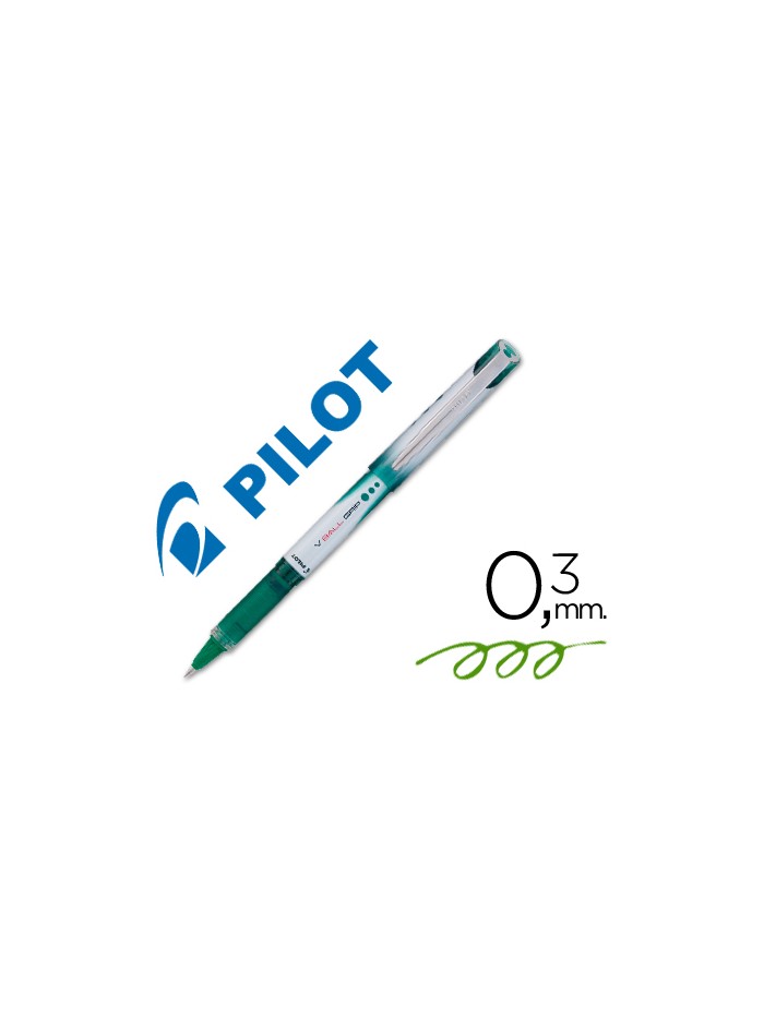 Rotulador pilot roller v-ball grip verde 0.5 mm Rotulador pilot roller v-ball grip verde 0.5 mm