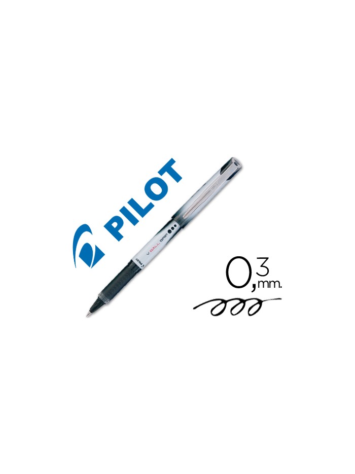 Rotulador pilot roller v-ball grip negro 0.5 mm Rotulador pilot roller v-ball grip negro 0.5 mm