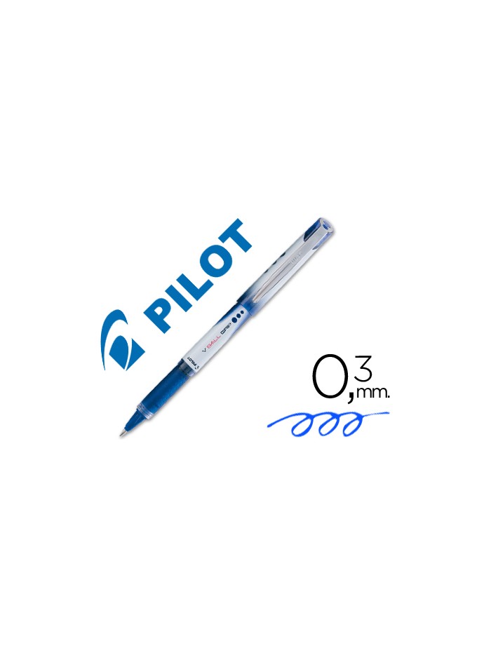 Rotulador pilot roller v-ball grip azul 0.5 mm Rotulador pilot roller v-ball grip azul 0.5 mm