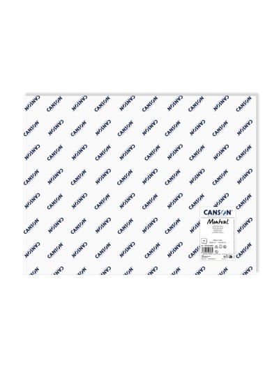 Papel acuarela montval 50x65 cm 200 gr unidad