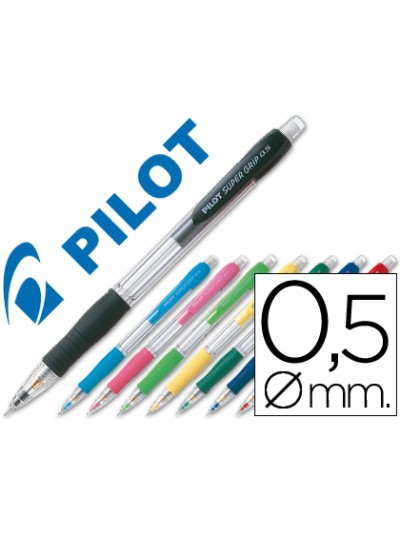 Portaminas pilot super grip 0,5 mm unidad
