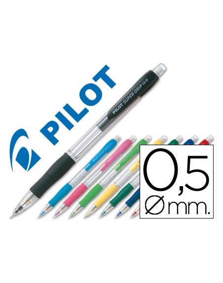 Portaminas pilot super grip 0,5 mm unidad