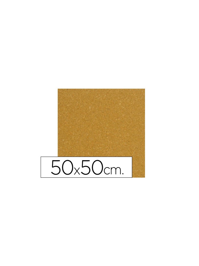 Corcho 50x50 cm grosor 4 mm unidad