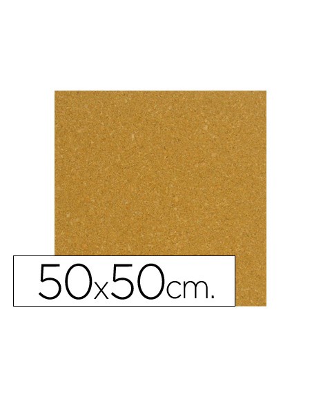 Corcho 50x50 cm grosor 4 mm unidad