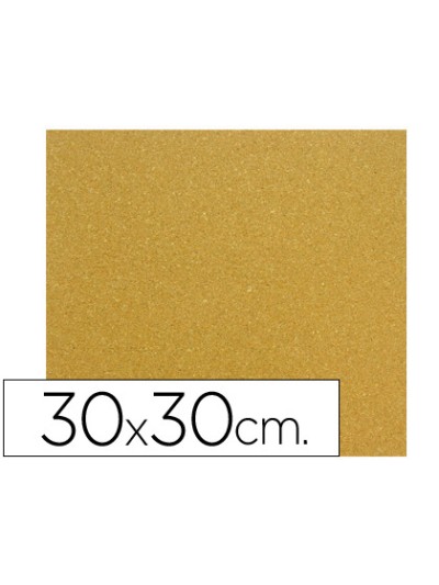 Corcho 30x30 cm grosor 4 mm unidad