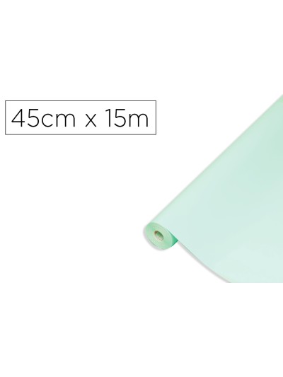 Rollo adhesivo d-c-fix verde menta ancho 45 cm largo 15 mt