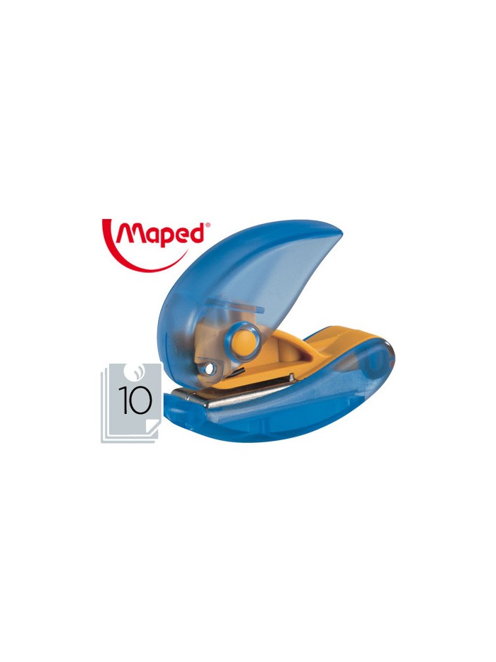 Taladrador perforette maped 1 taladro capacidad 10 hojas unidad Taladrador perforette maped 1 taladro capacidad 10 hojas unidad
