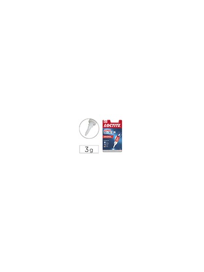 Pegamento loctite 3 gr adhesivo instantaneo original unidad