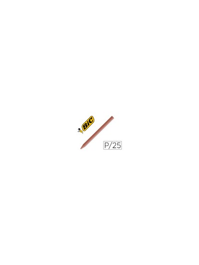 Lapices plastidecor unicolor marron-07 caja con 25 lapices