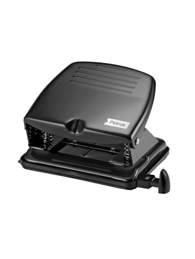 Taladrador petrus 65 color negro capacidad 20 hojas