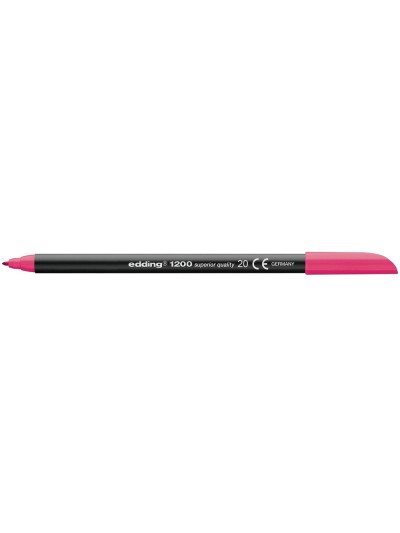 Rotulador edding punta fibra 1200 magenta n.20 punta redonda 0.5 mm