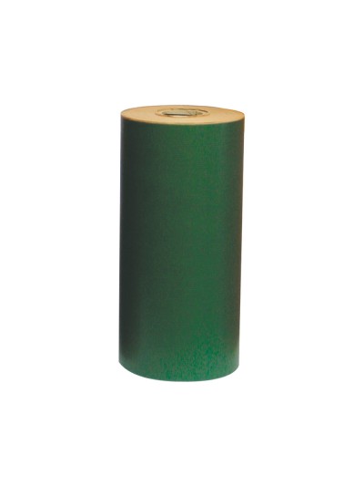 Papel de regalo kraft liso kfc bobina ancho 31 cm peso 3,5 kg gramaje 60 gr color verde