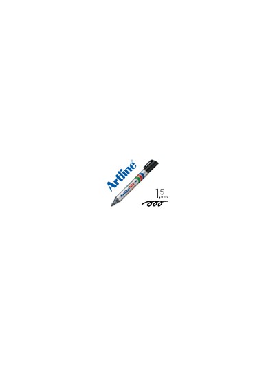 Rotulador artline marcador permanente 107 negro punta redonda