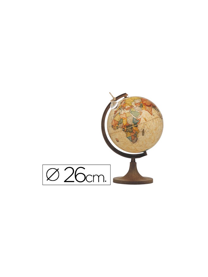 Globo terraqueo con luz modelo marco polo diametro 26 cm Globo terraqueo con luz modelo marco polo diametro 26 cm