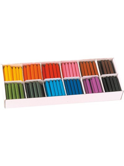 Lapices cera jovicolor caja con 300 unidades colores surtidos