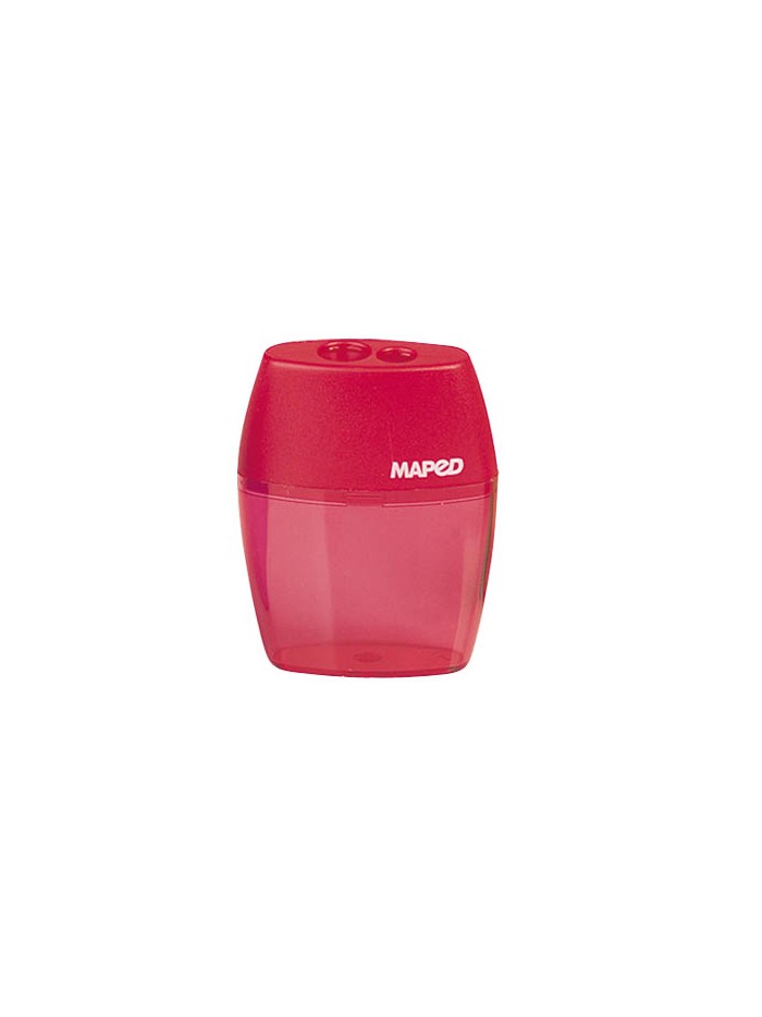 Sacapuntas maped plastico 2 usos con deposito expositor de 20 unidades Sacapuntas maped plastico 2 usos con deposito expositor de 20 unidades