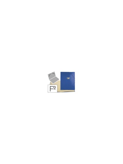 Carpeta clasificador carton compacto saro folio azul 12 departamentos