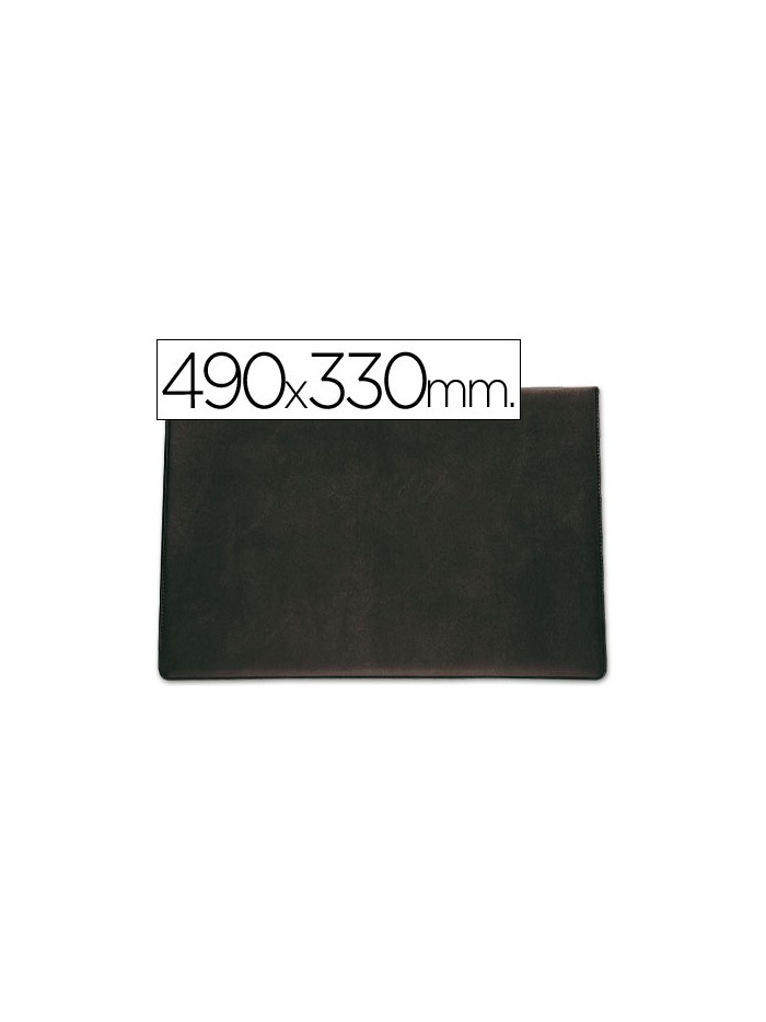 Vade sobremesa saro lujo 710 negro 490x330 cm
