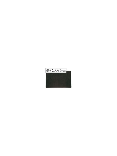 Vade sobremesa saro lujo 710 negro 490x330 cm