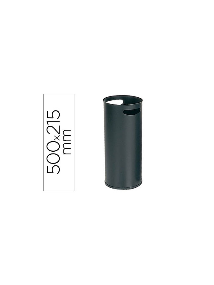 Paraguero metalico 306 negro 50x21,5 cm Paraguero metalico 306 negro 50x21,5 cm
