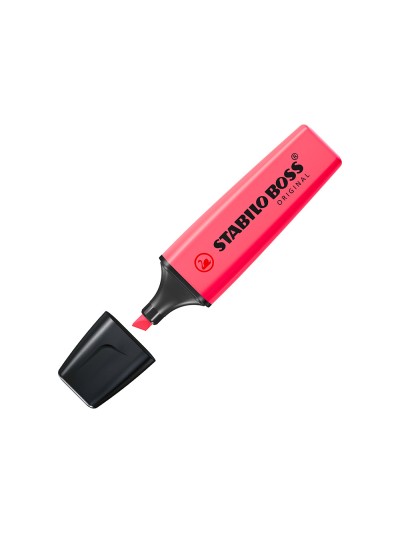 Rotulador stabilo boss fluorescente 70 rosa
