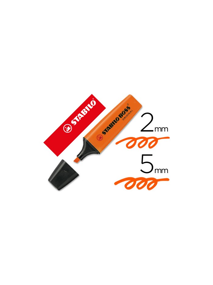 Rotulador stabilo boss fluorescente 70 naranja Rotulador stabilo boss fluorescente 70 naranja