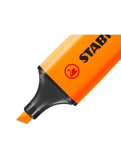 Rotulador stabilo boss fluorescente 70 naranja