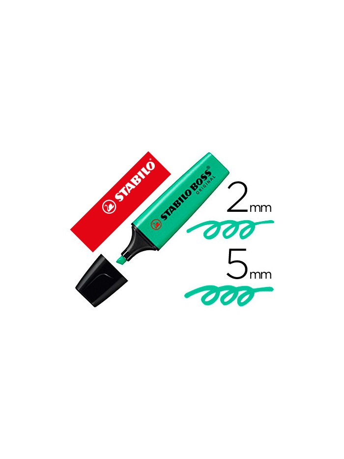 Rotulador stabilo boss fluorescente 70 turquesa Rotulador stabilo boss fluorescente 70 turquesa