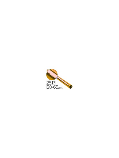 Papel celofan rollo trepado amarillo 25 hojas de 50x65 cm