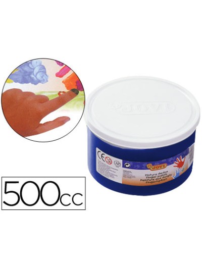 Pintura a dedos jovi 500 cc azul