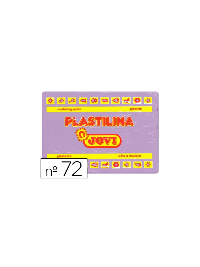 Plastilina jovi 72 lila unidad tamaño grande Plastilina jovi 72 lila unidad tamaño grande