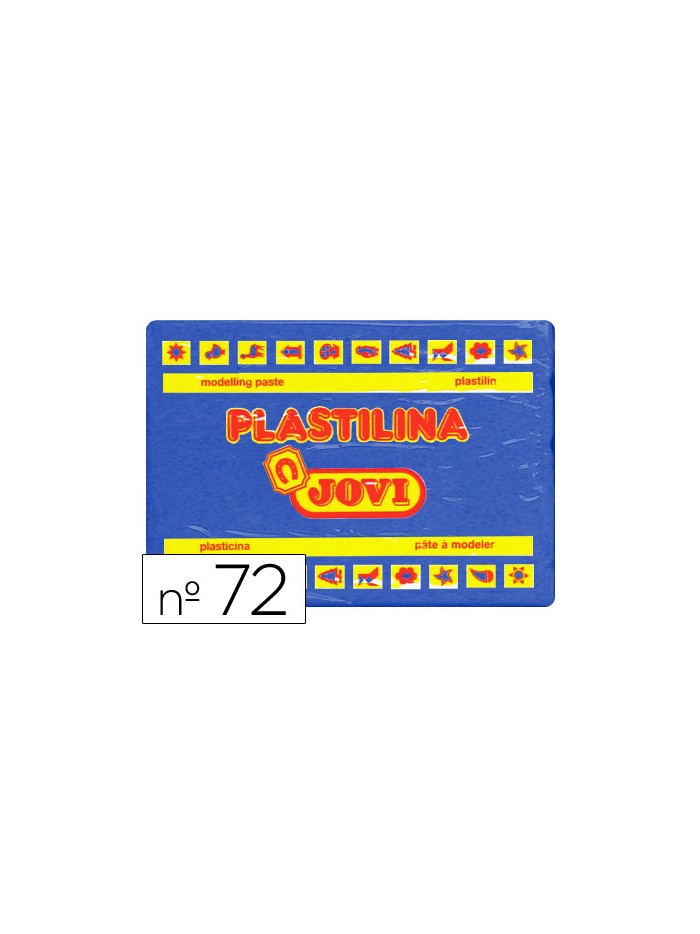 Plastilina jovi 72 azul oscuro unidad tamaño grande Plastilina jovi 72 azul oscuro unidad tamaño grande